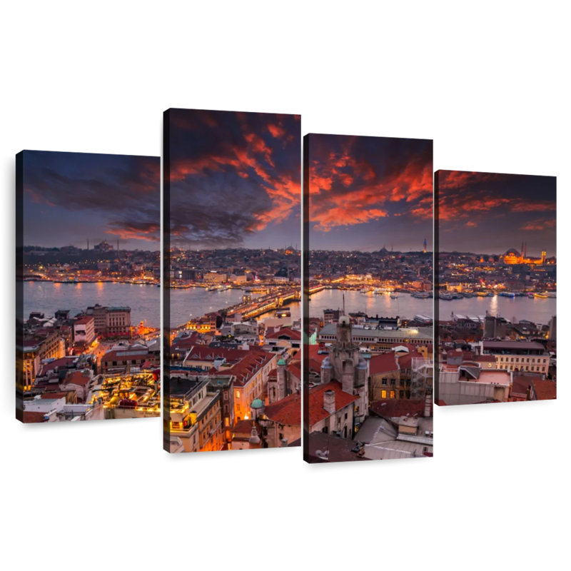 Nicci Istanbul Sunset Cityscape