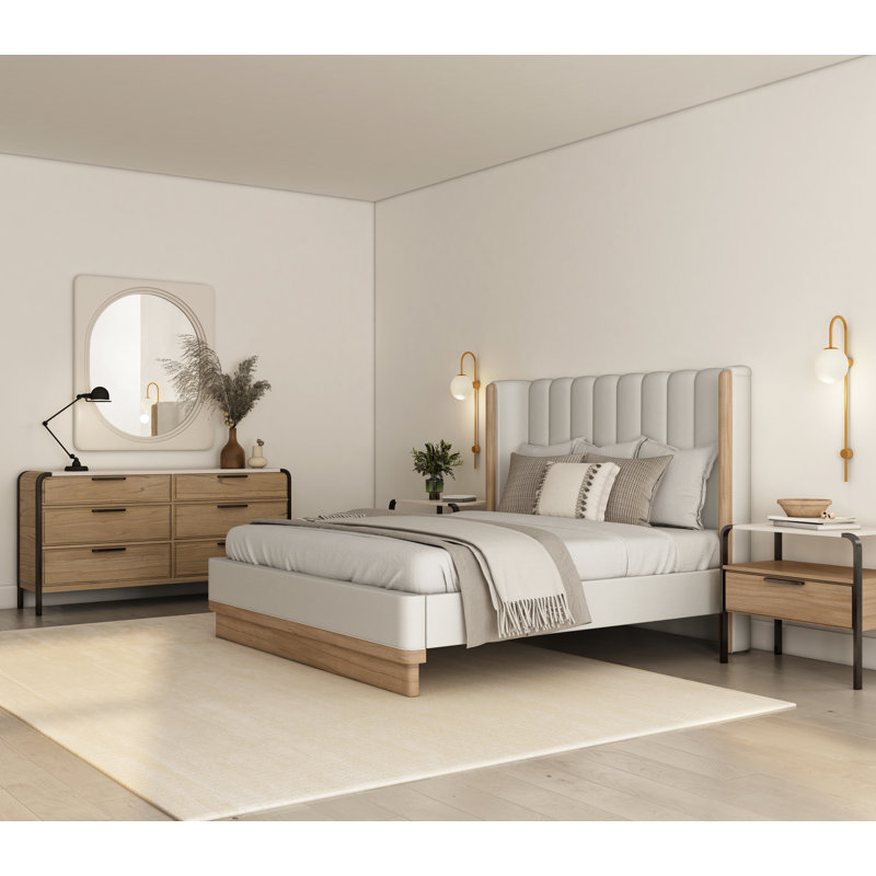 Portico Upholstered Bed, King