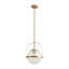 1 - Light Brass Sphere Pendant