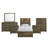 Montijo Bookcase Panel Bedroom Set With Bluetooth-79070673-129209419