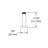 Riobel 4" Deck Mount Riser Pair-50356135