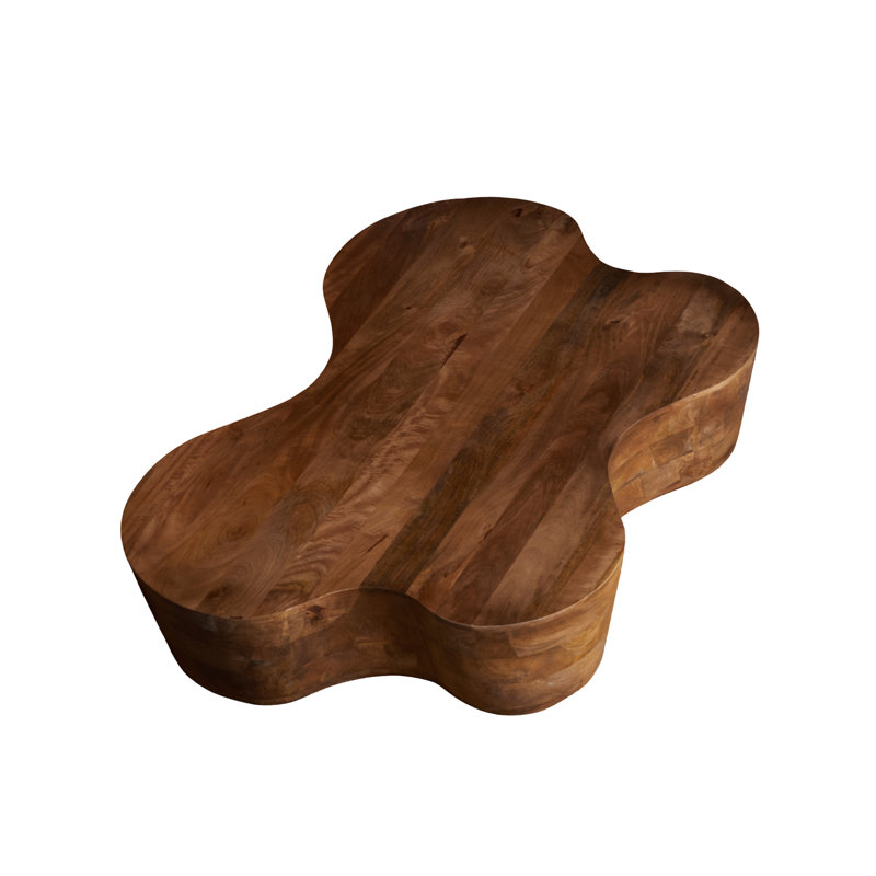 Free Form Solid Wood Premium Coffee Table