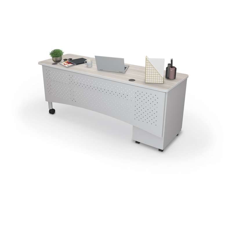 Bureau rectangulaire pour enseignant, H 29,8 po x l 72 po x P 24 po
