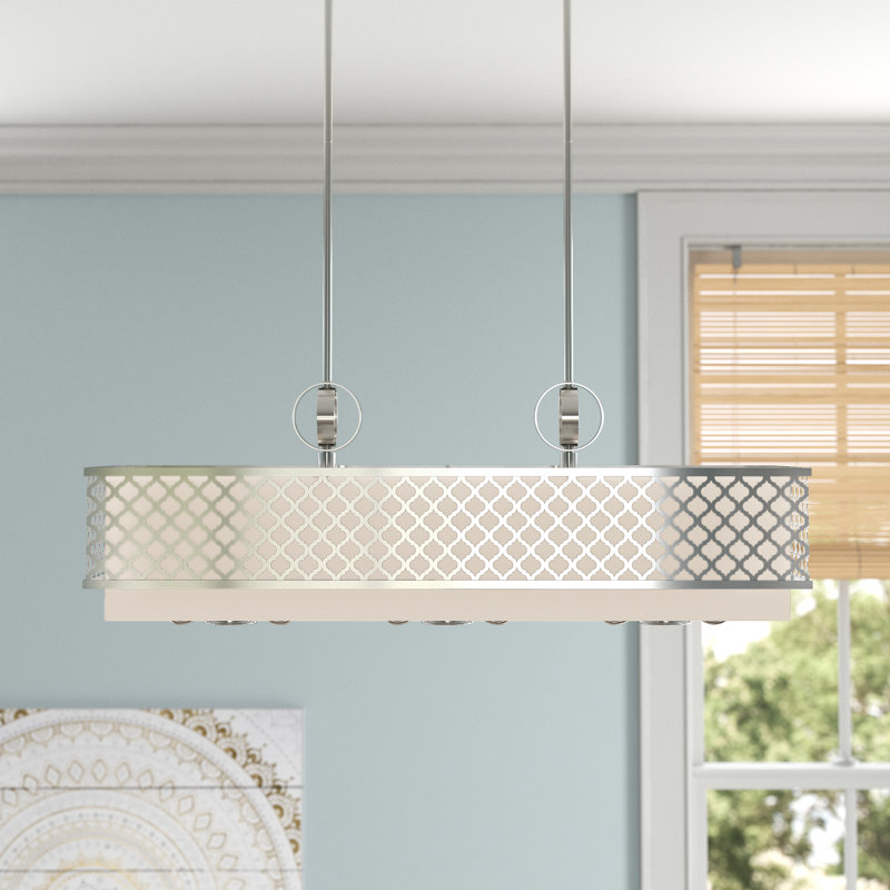Mance 9 - Light Pendant, Brushed Nickel