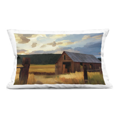 Coussin décoratif moisson d'automne Harvest Time, par Renel Peters, 14 x 7 x 20