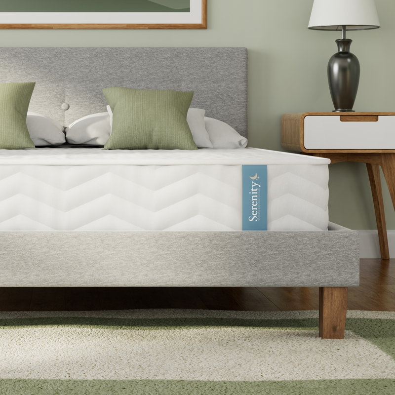 Serenity Hybrid Coil and Memory Foam Mattress, Single (3')
