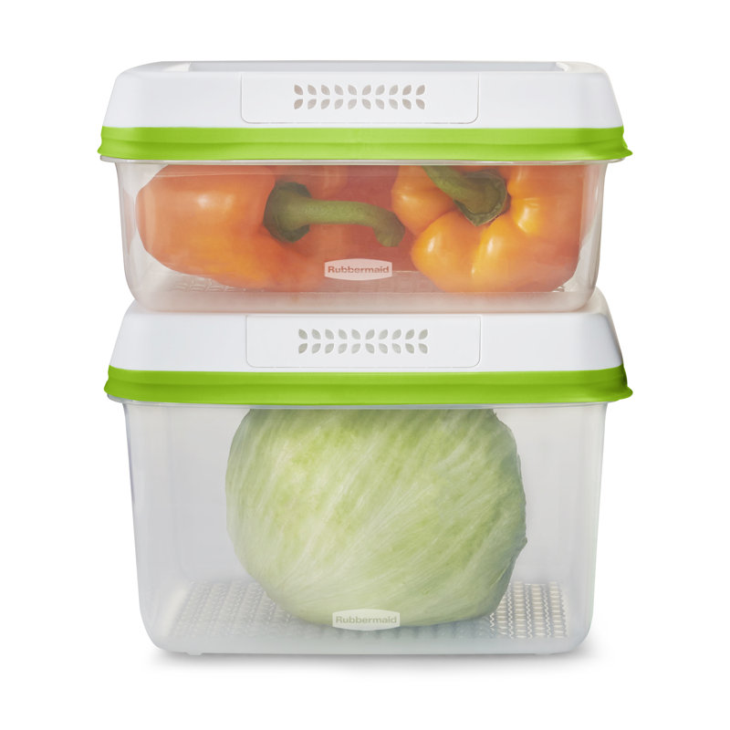 Rubbermaid Freshworks Produce Save 4  Container Food Storage Set