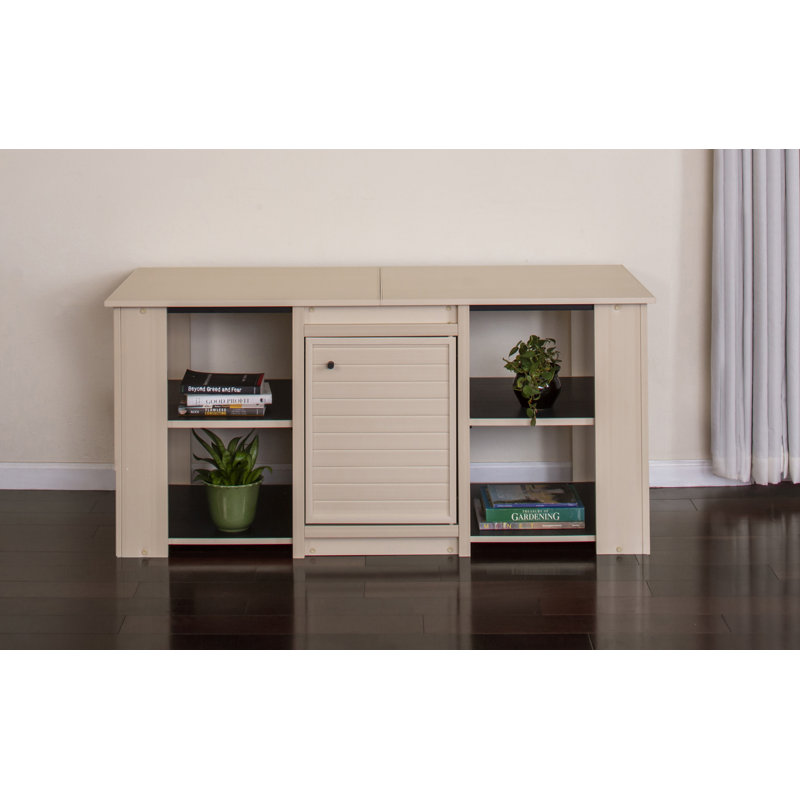 Suleekha ECOFLEX Support d'armoire de rangement en érable Versa, Tanné, 28.1" H x 60.5" W x 24.5" D