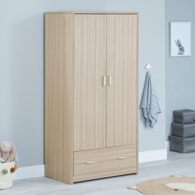 Luno Veni 2 Door Wardrobe, Oak