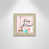 Beige Flat Framed