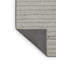 Tapis gris soyeux et moelleux