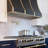 Akicon 48" 1200 CFM Ducted Insert Range Hood with 4-Speed Fan, 3 Led Lights, Baffle Filter
