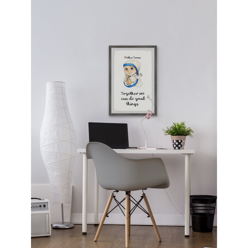 «Boysen Together We Can Do Great Things II», reproduction encadrée, H 36 po x l 24 po x 1,5 po