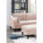 5Pcs Sectional Couch In Pink With One Arm Chairs, Armless Chair, And Ottomans For Comfort Modular Living Room 2-1690427016