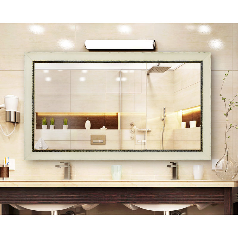 Arbonne Wood Flat Mirror, 59.5" H x 32" W