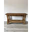 Console rustique en teck recyclé-105725672