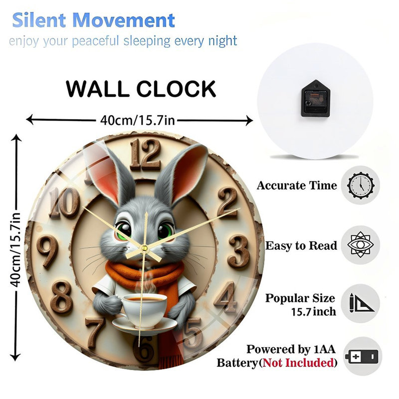 Horloge murale horloge murale 16 po
