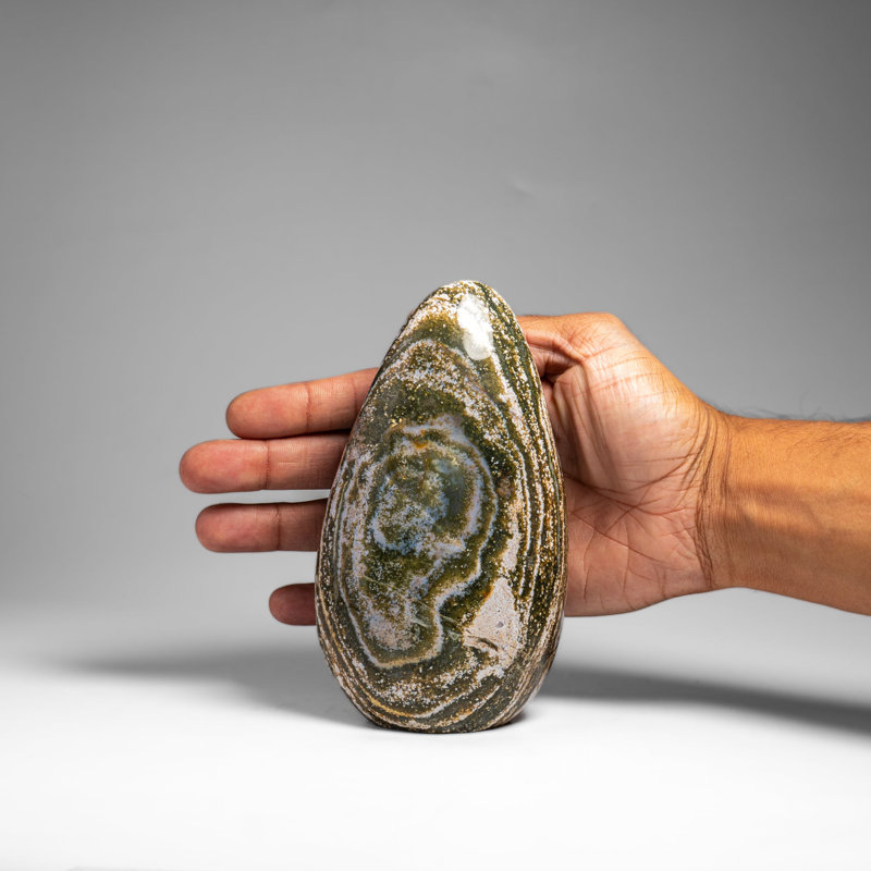 Polished Ocean Jasper Freeform From Madagascar (2 Lbs)