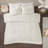 Premium Tufted Cotton Chenille Bedding Sets, Off-white King/cal King, Boho Chic