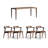 All solid wood multifunctional table set-106226034