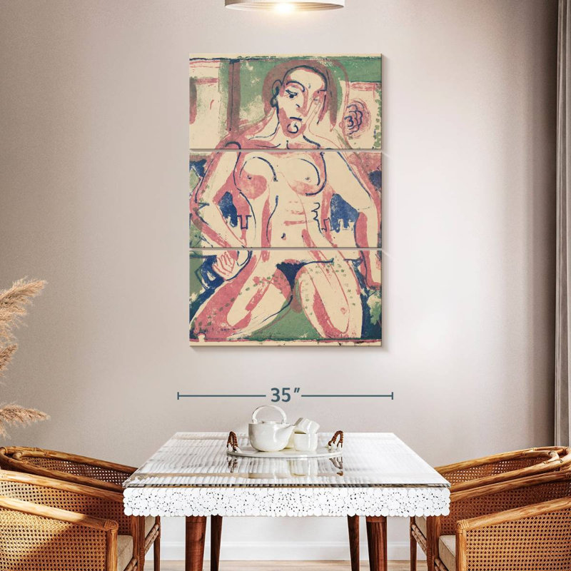 Leisha femme nue 1927, H 50 po x l 32 po