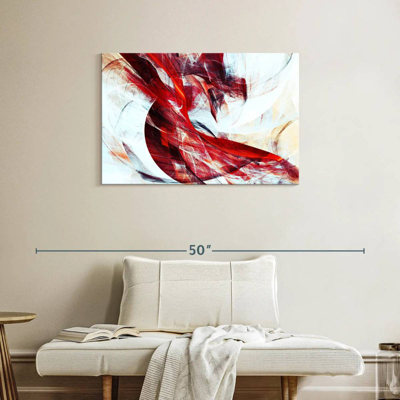 Avery Futuristic Abstract, 24" H x 36" W