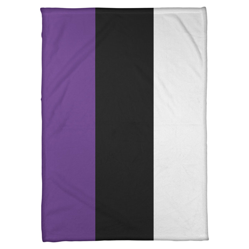 Couverture polaire basket Sacramento, l 50 po x L 60 po, Mauve / noir / blanc