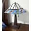 Lampe de table brun foncé 23 po Saluzzo-22802970