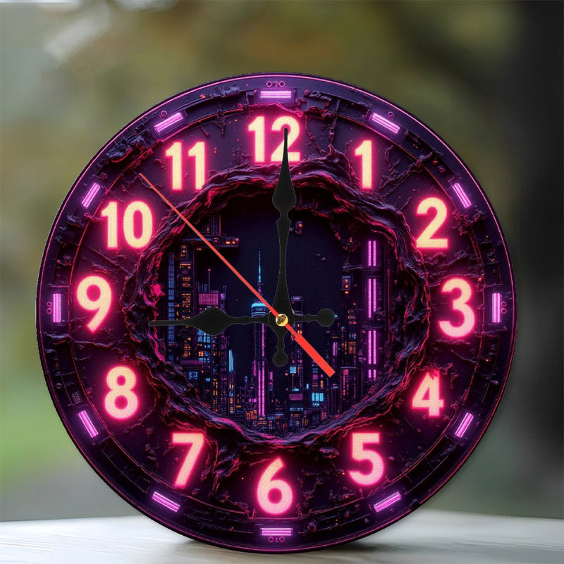 Horloge murale dauphin