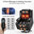 40'' Wide Heat Power Lift Recliner Leather Massage Sofa, Chair With Cup Holders, USB & Type-C Ports, Remote Control-114208123