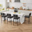 Counter Stool with Metal Frame