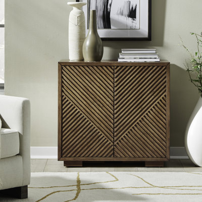 Annamari 2 Door Accent Cabinet w/ 1 Adjustable Shelf