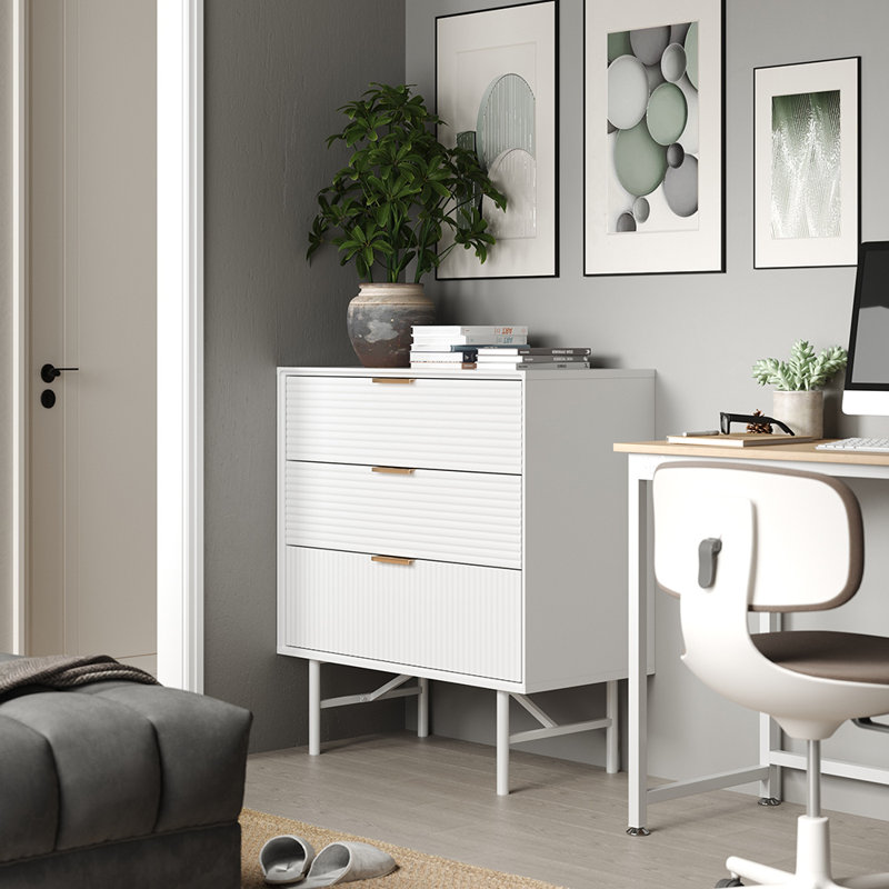 Metal Rectangle Accent Cabinet