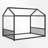 Metal Canopy Bed Floor House Bed-117530065-117530066