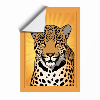 Leopard in Radiance Modern - Framed Print