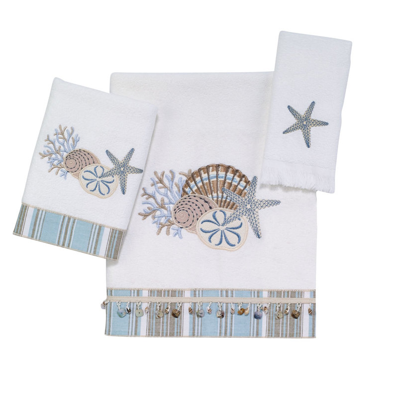 Thorson 100% Cotton Midweight Hand Towel, White, BathTowel-1,HandTowel-1,FingertipTowel-1
