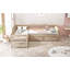 Lit plateforme en L avec trois tiroirs de rangement-856850175