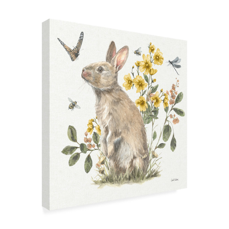  Art mural sur toile jaune Leslie Trimbach, H 14 po x l 14 po