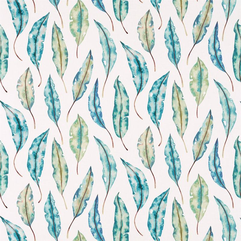 Kinina Fabric, Marine/Lime