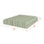 Coussin de remplacement pour repose-pieds d'extérieur Sunbrella-210370715