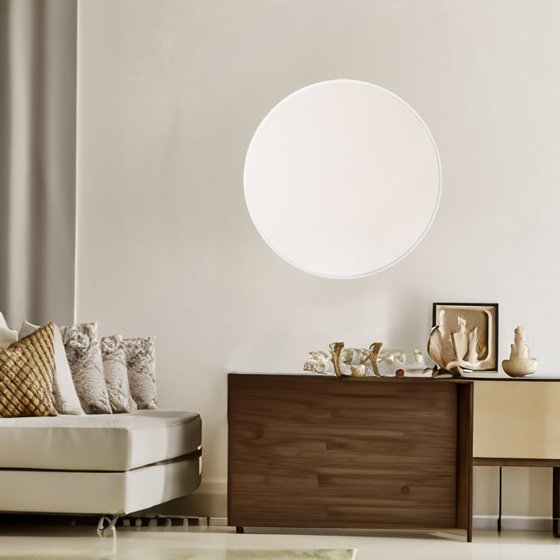 Geovanny Mirror, White