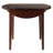 Extendable Beech Round Solid Wood Dining Table
