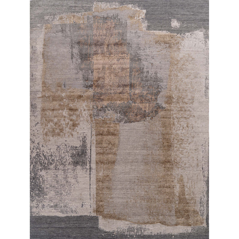 Abstract Area Rug, Rectangle 9' x 12'
