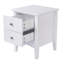 Clio 2 Drawer Bedside Table-1057395730