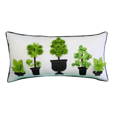 Outdoor Reversible Throw Pillow