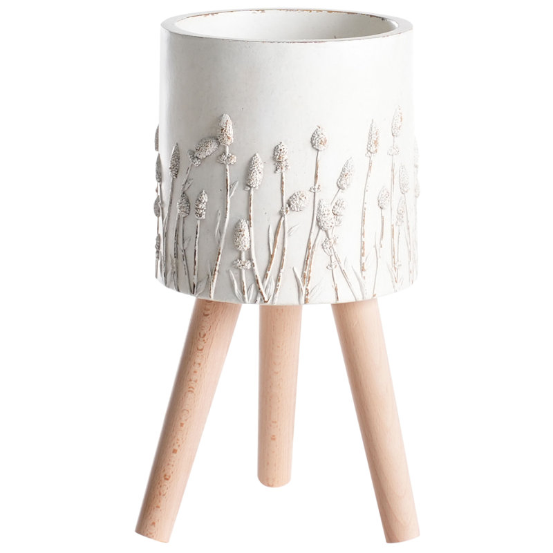 JANINA Handmade Ceramic Elevated Planter