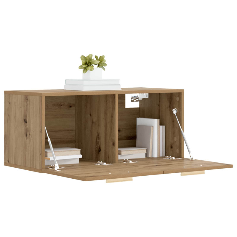  Wall Cabinet Hanging Storage Cabinet Wall Cupboard Engineered Wood