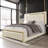 Lyn Upholstered Panel Bed-455239142-455239130