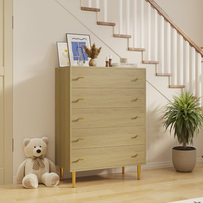 Commode 5 tiroirs Rustic