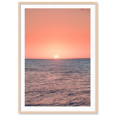 Holbox Sunset Print by Carly Tabak